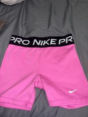 Nike Pro Bright Pink Dri-FIT Shorts